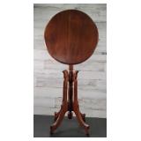 Antique End Table Tilt Table Top 29" H 17.5 "