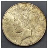 1922 D Silver Peace Dollar