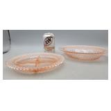 Pink Depression Glass Dishes