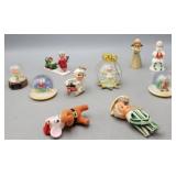 Vintage Christmas Ornaments Snow Globes & More