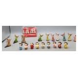 Miniature Angel Figurines & Cake Toppers