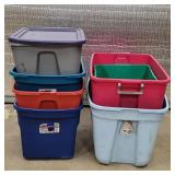 Totes Various Sizes 1 w/Lid