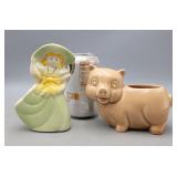 Pig & Lady Planters