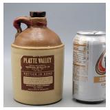 Platte Valley Crock Whiskey Decanter