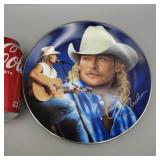 1998 Alan Jackson Working Class Hero Plate 8"