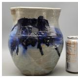 Pottery Vase 8.75" H