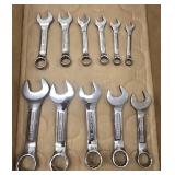 Craftsman Shorty Wrenches 1/4"-1-1/16"