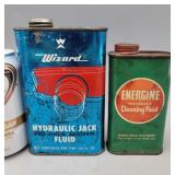 Wizard & Energine Cans Empty