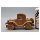 Hand-carved Wooden Toy Truck