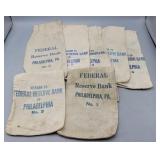 Federal Reserve Bank Philadelphia No. 3 Bank Bags