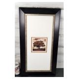 Tree Photo Framed 14.5"ï¿½27"