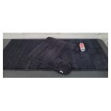Microdry Bathroom Rug 56" ï¿½ 23" & Toilet Rug