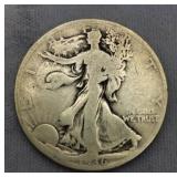 1936 P Silver Walking Liberty Half Dollar 90%
