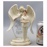 Serenity Prayer Nurse/Angel 8.5" H