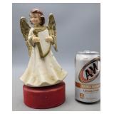 Music Box Angel 9" H