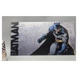 Metal Batman Sign 16x9