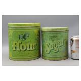 Flour and Sugar Canisters