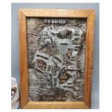 RDCONGO Metal Framed Art 11"ï¿½15"
