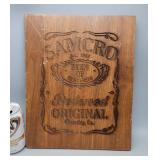 Samcro Men of Mayhem Wood Sign 11.25"ï¿½14"