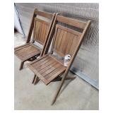 Wood Folding Chairs