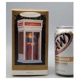Hallmark Superman Light & Motion Telephone Booth