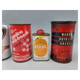 Advertising Cans Full Wards Grease