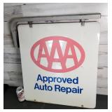 AAA Approved Auto Repair Metal Sign 26"ï¿½24" With