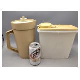 Vintage Tupperware Pitchers
