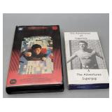 Superman The Movie & Superboy Pilots VCR Tapes