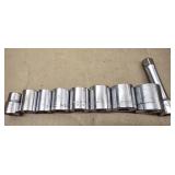 Craftsman 3/8 Drive Sockets 3/8 - 13/16