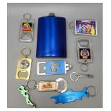 Flask - Keychain Bottle Openers