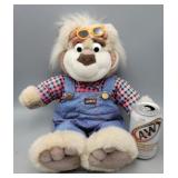 Plush Bubba Bear Talks Works - Squeeze Hands &