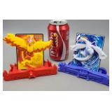 Pokï¿½mon 2000 Burger King 3D Action cards,stands.