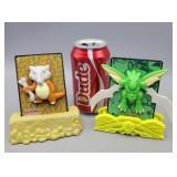 Pokï¿½mon 2000 Burger King 3D Action cards,stands.