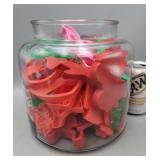 Big Jar of Cookie Cutters Some 70