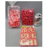 Alphabet Cookie Cutters- Jell-O
