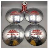 Plymouth Center Hub Caps