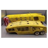 Tonka & Structo Steel Car Haulers 16" & 24"