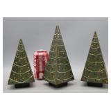 Christmas Trees Wooden Decor Wolf Creek