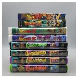 Dragon Ball Z & Goosebumps VHS Movies