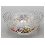 Nesting Glass Bowls Glass