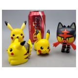 Lot of 3 Pikachu - Pikachu.1 is a Stapler. No one