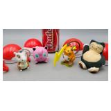 Lot of 4 Pokï¿½mon 1999 Burger King Pokeballs