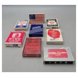 Playing Cards US Flag, Blue Cross, Stud & More