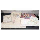 Quilt Top, Quilt Squares & Pillow Cases