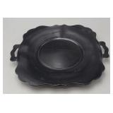 Amethyst Platter w/Handles 11.5"