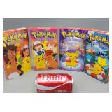 Lot of 4 Pokï¿½mon VHS