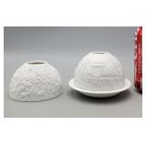 Candle Holder 2 Different Covers- Limoges France