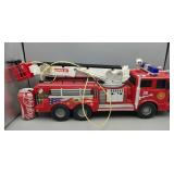 Firetruck Plastic 28" Long Cord Is Cut Was Remote