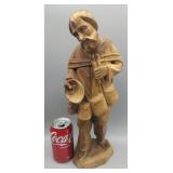 Wooden Man Figure 16" Tall